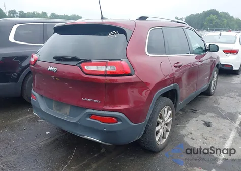 2018 Jeep Cherokee Limited Fwd из США, поврежденный, VIN 1C4PJLDB1JD618446